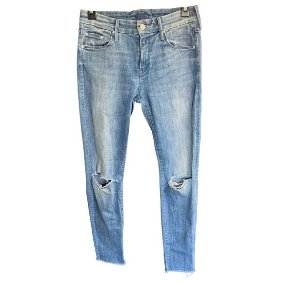 MOTHER The Looker Ankle Fray Jeans in After All These Years - Sz 26 - Picture 1 of 12